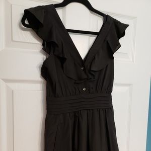 NWT BCBGeneration Black Ruffle Dress
